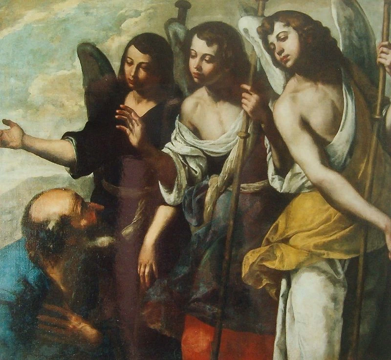 Abramo e i tre angeli - Napoli